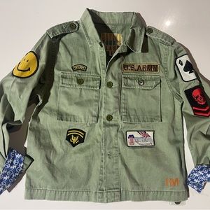 Super cool Native Funk & Flash kids Jacket shirt size 8T